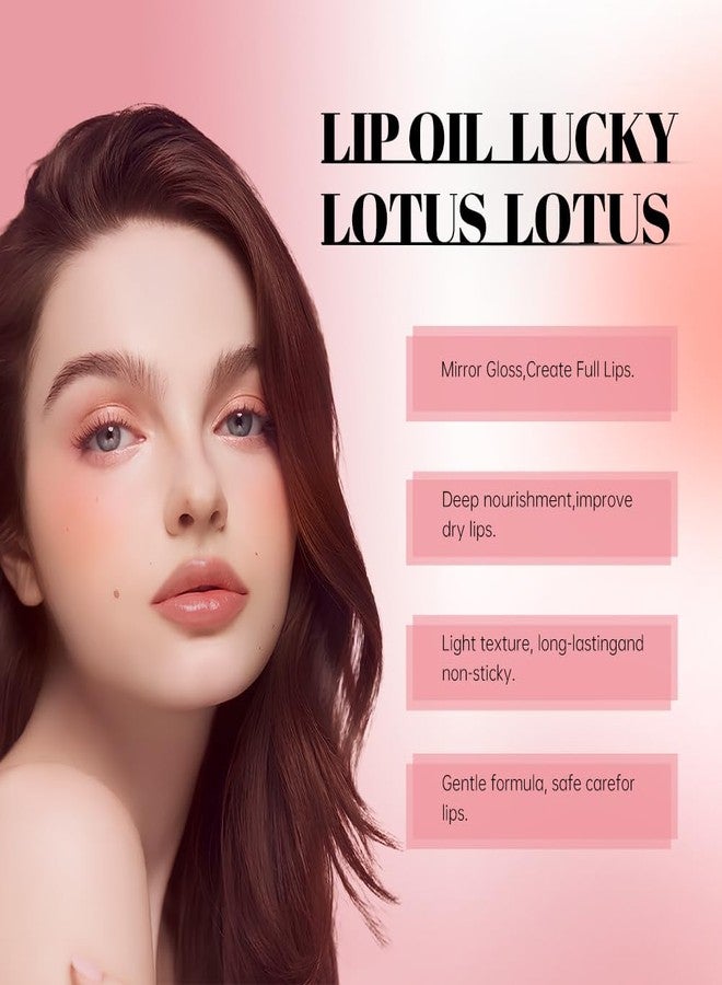 Hxssll Nourishing High-Shine Lip Gloss,Hydrating & Moisturizing Lip Tint, Non-Sticky, Long-Lasting Glossy Lip Stain,Softens & Plumps Lips for Smooth,Gentle Formula for Dry Lips 03#Cool Dusty Pink - Image 4